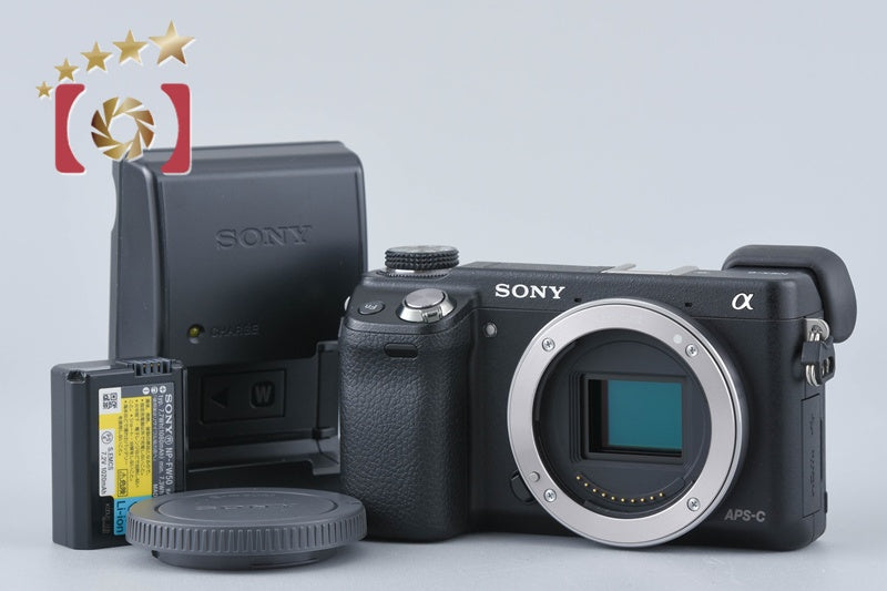 Sony α NEX-6 Black Mirrorless Camera (Japanese Language Only)
