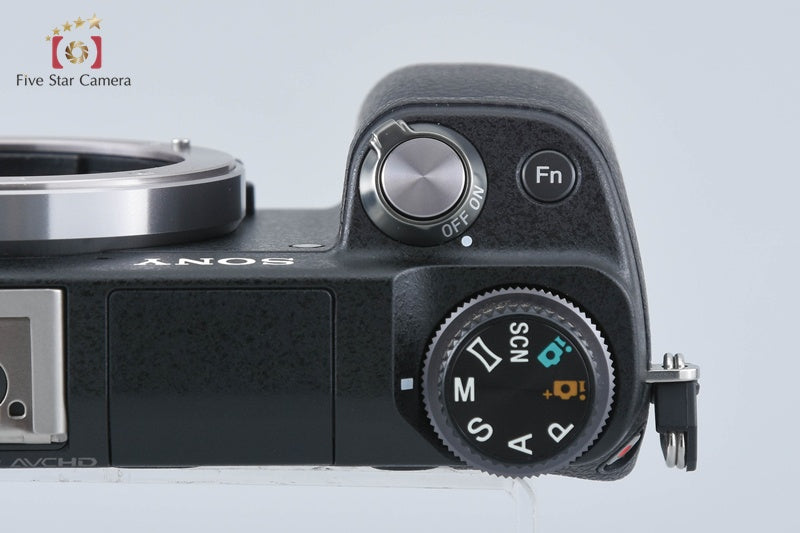 Sony α NEX-6 Black Mirrorless Camera (Japanese Language Only)