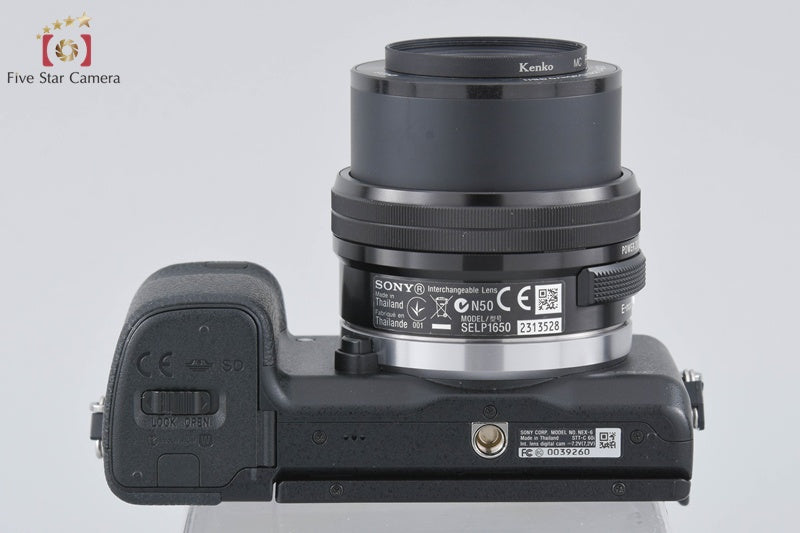 Sony α NEX-6 Power Zoom Lens Kit Black (Japanese Language Only)