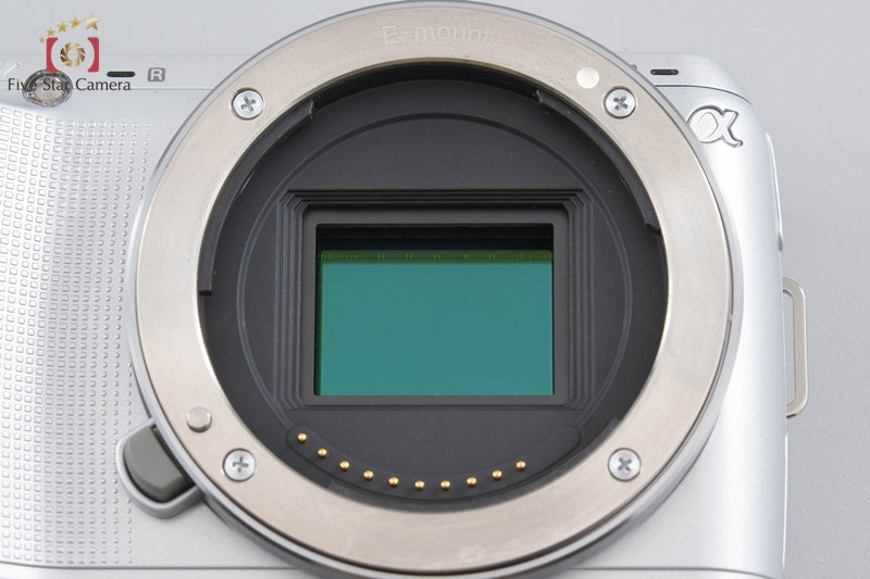 Sony α NEX-C3 Double Lens Kit Silver (Japanese Language Only)