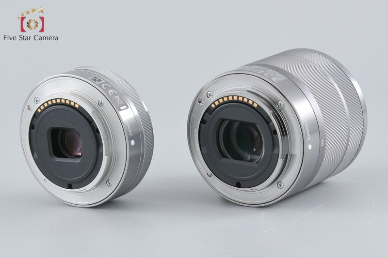 Sony α NEX-C3 Double Lens Kit Silver (Japanese Language Only)