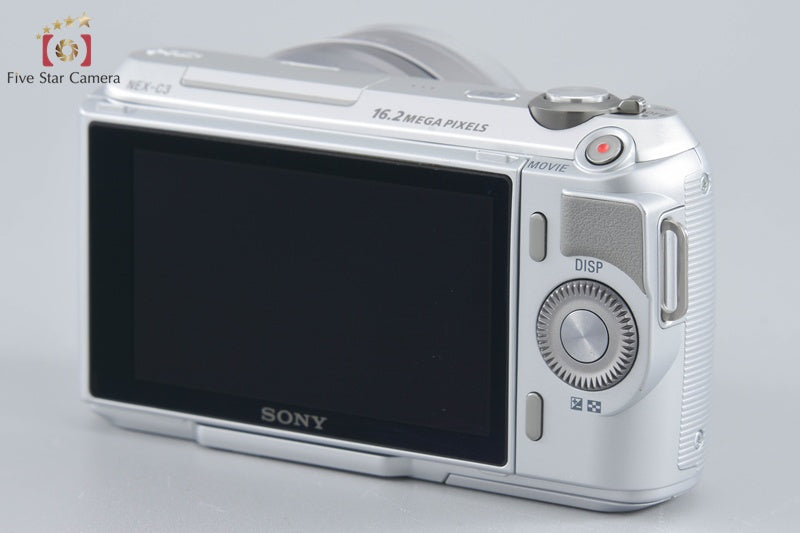 Sony α NEX-C3 Double Lens Kit Silver (Japanese Language Only)