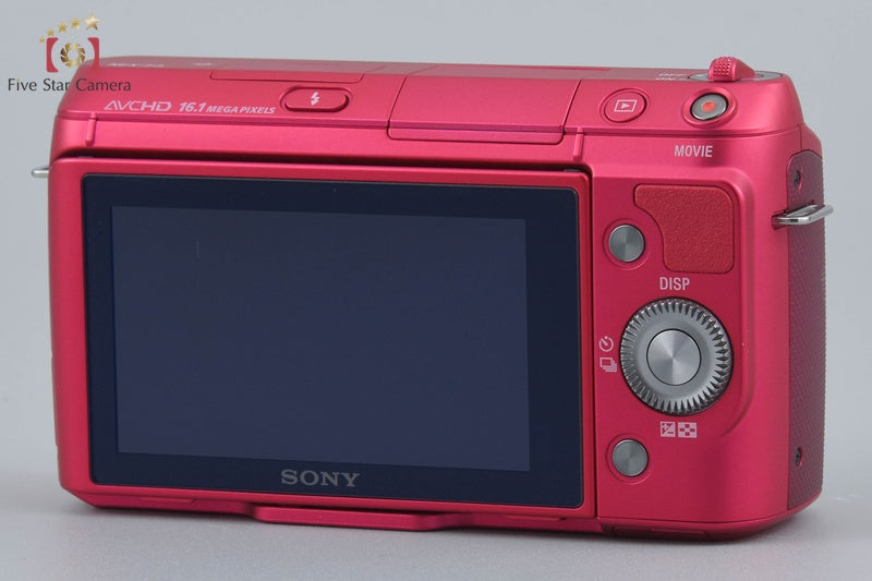 Sony α NEX-F3 Double Zoom Lens Kit Pink (Japanese Language Only)