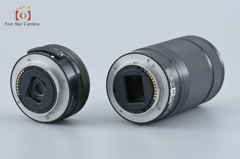 SONY α VLOGCAM ZV-E10Y Double Zoom Lens Kit Black (Japanese Language Only)