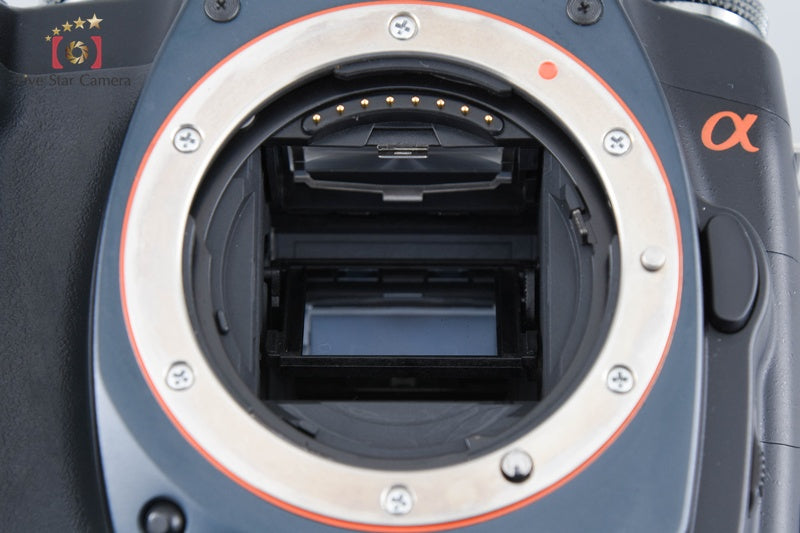 Sony α100 DSLR-A100 Zoom Lens Kit Black (Japanese Language Only)