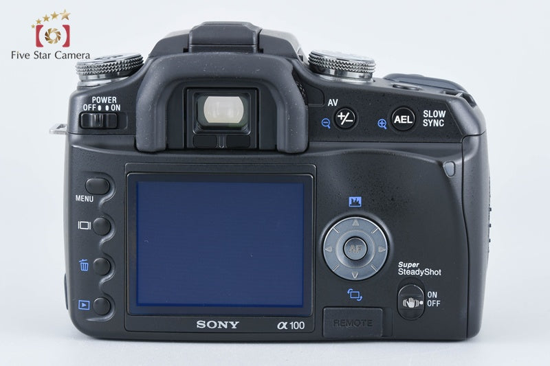 Sony α100 DSLR-A100 Zoom Lens Kit Black (Japanese Language Only)