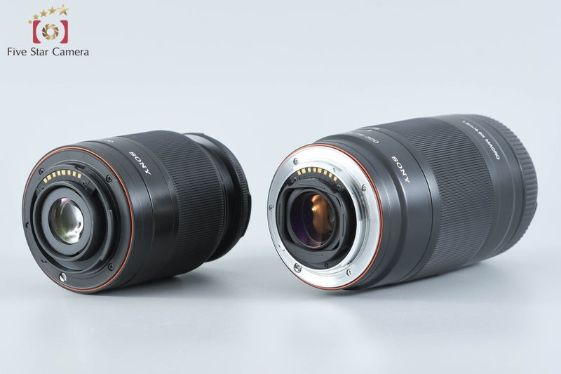 Sony α100 DSLR-A100W Double Zoom Lens Kit Black (Japanese Language Only)