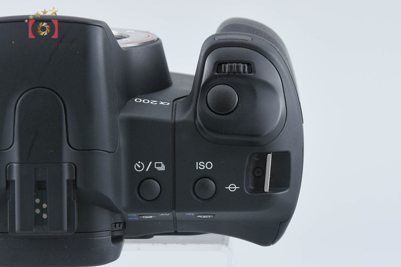 Sony α200 DSLR-A200 Double Zoom Lens Kit Black (Japanese Language Only)