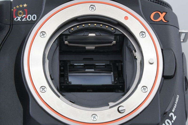 Sony α200 DSLR-A200 Double Zoom Lens Kit Black (Japanese Language Only)