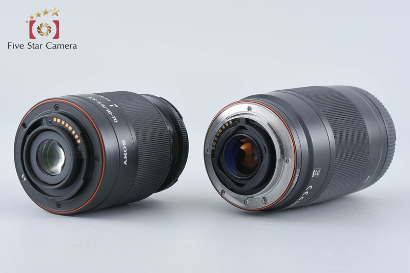 Sony α200 DSLR-A200 Double Zoom Lens Kit Black (Japanese Language Only)