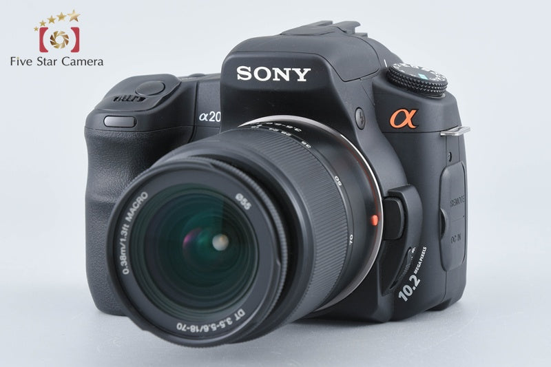 Sony α200 DSLR-A200 Double Zoom Lens Kit Black (Japanese Language Only)