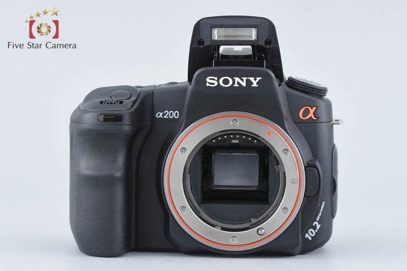 Sony α200 DSLR-A200 Double Zoom Lens Kit Black (Japanese Language Only)