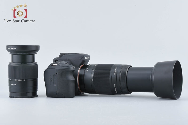 Sony α200 DSLR-A200 Double Zoom Lens Kit Black (Japanese Language Only)