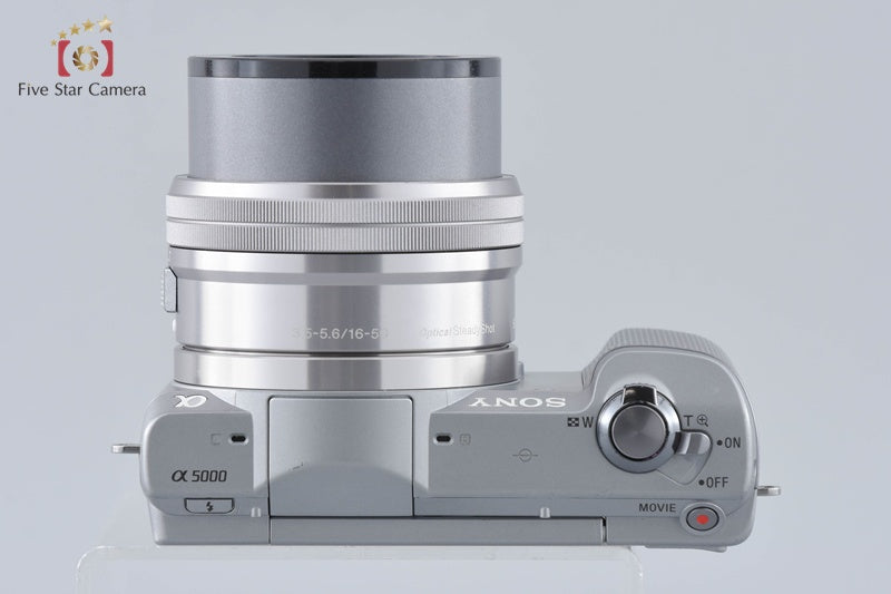 Sony α5000 ILCE-5000 Power Zoom Lens Kit Silver (Japanese Language Only)