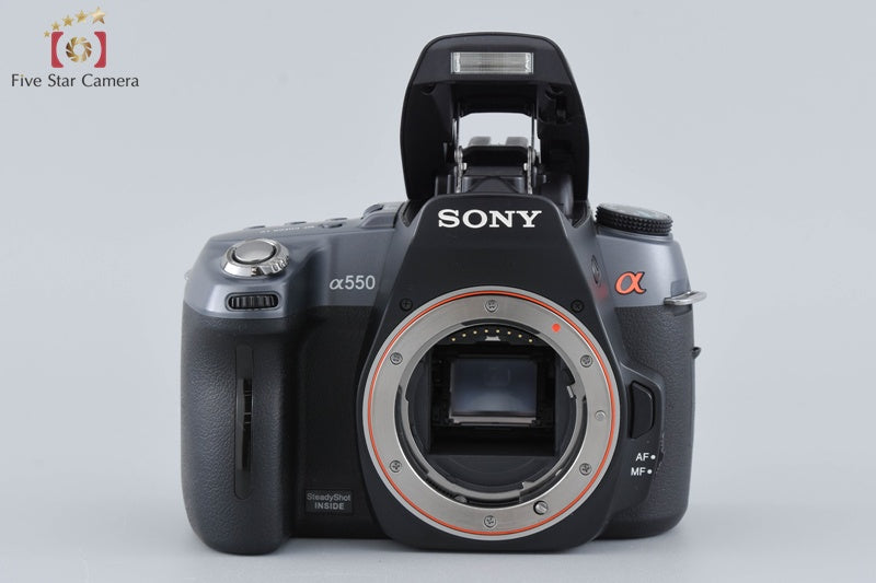 SONY α550 DSLR-A550 Digital SLR Camera (Japanese Language Only)