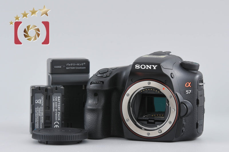 SONY α57 SLT-A57 Digital SLR Camera (Japanese Language Only)