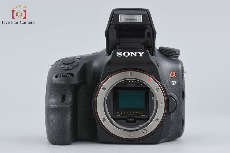 SONY α57 SLT-A57 Digital SLR Camera (Japanese Language Only)