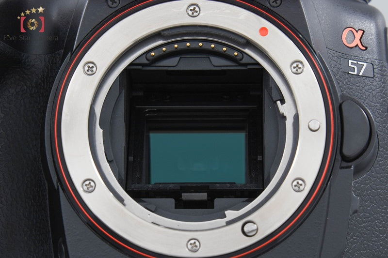 Sony α57 SLT-A57 Double Zoom Lens Kit (Japanese Language Only)