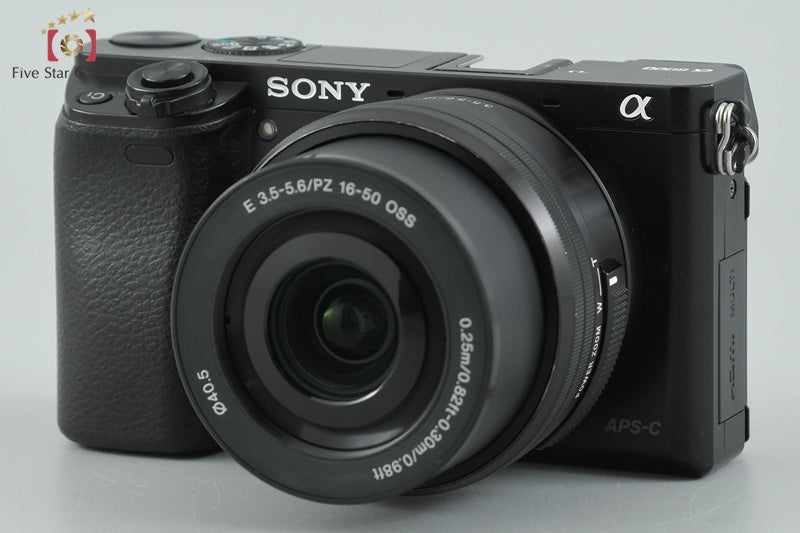 Sony α6000 ILCE-6000 Double Zoom Lens Kit Black (Japanese Language Only)