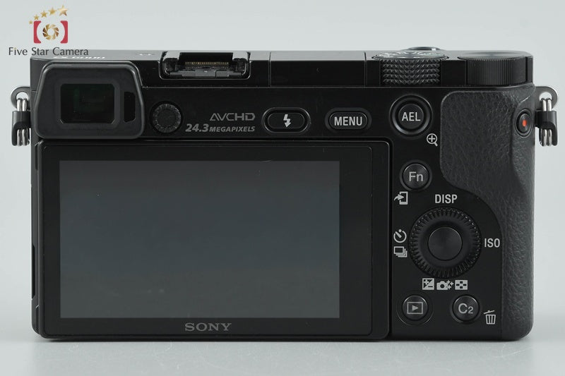 Sony α6000 ILCE-6000 Double Zoom Lens Kit Black (Japanese Language Only)