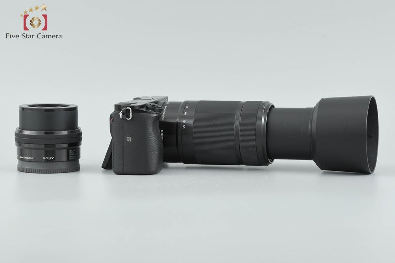 Sony α6000 ILCE-6000 Double Zoom Lens Kit Black (Japanese Language Only)