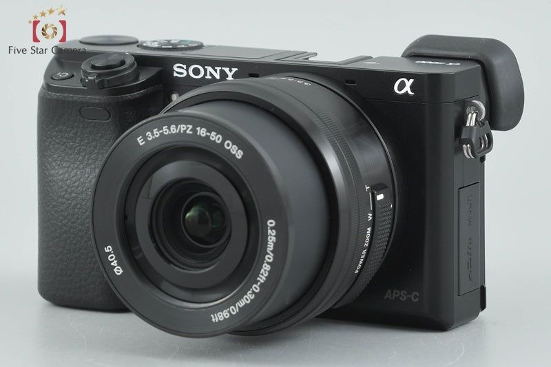 Sony Alpha α6000 ILCE-6000 Black 24.3 MP 16-50 55-210 (Japanese Language Only)