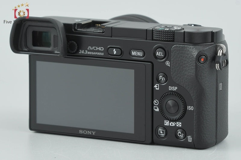 Sony Alpha α6000 ILCE-6000 Black 24.3 MP 16-50 55-210 (Japanese Language Only)