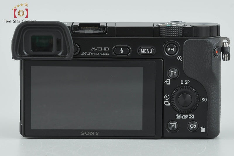 Sony Alpha α6000 ILCE-6000 Black 24.3 MP 16-50 55-210 (Japanese Language Only)