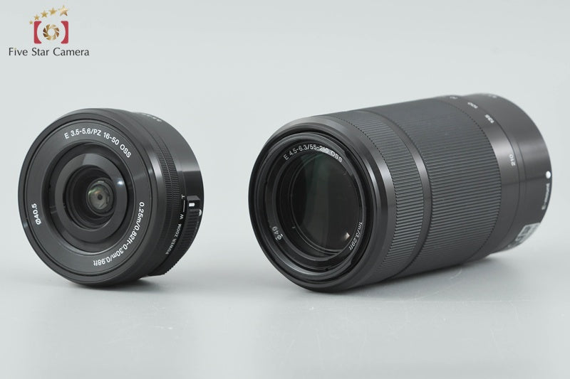 Sony Alpha α6000 ILCE-6000 Black 24.3 MP 16-50 55-210 (Japanese Language Only)