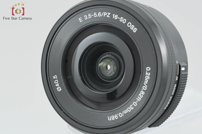 Sony Alpha α6000 ILCE-6000 Black 24.3 MP 16-50 55-210 (Japanese Language Only)