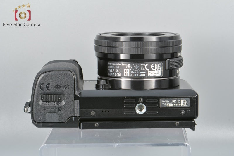 SONY α6000 ILCE-6000L Power Zoom Lens Kit Black