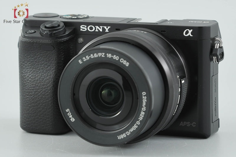 Sony α6000 ILCE-6000L Black Power Zoom Lens Kit (Japanese Language Only)