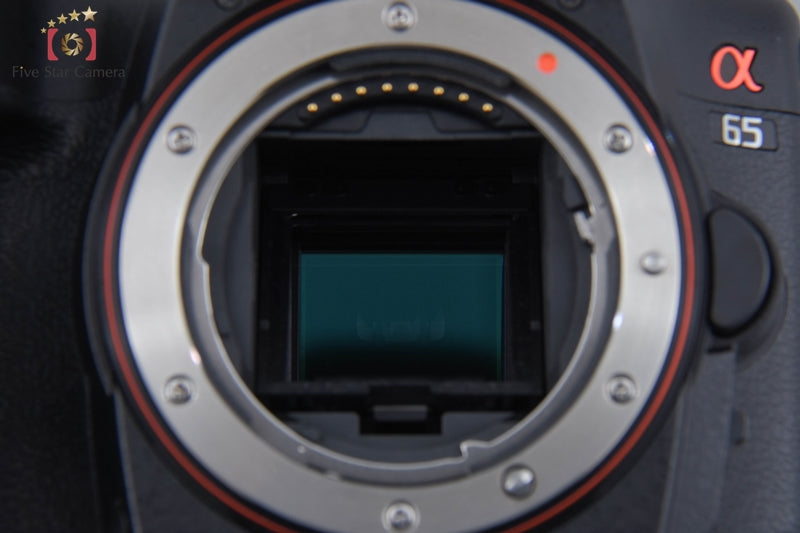 Sony α65 SLT-A65VK Zoom Lens Kit (Japanese Language Only)