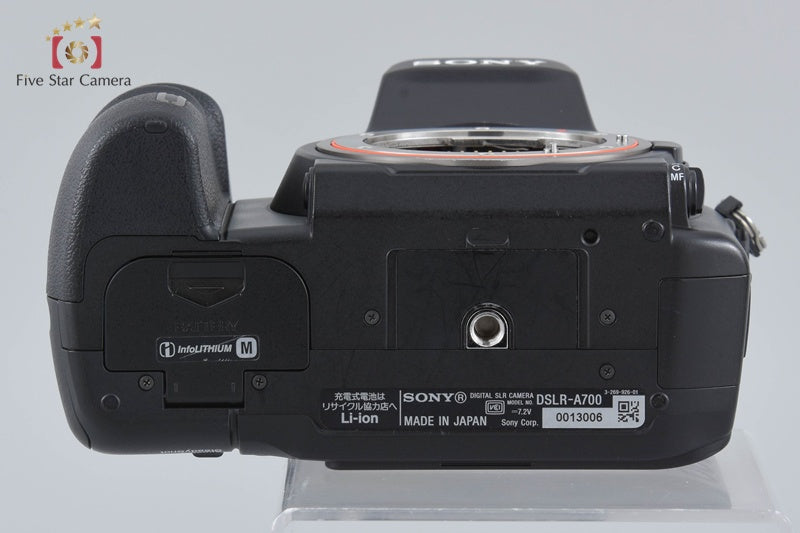 SONY α700 DSLR-A700 Digital SLR Camera (Japanese Language Only)