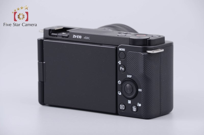 Sony α VLOGCAM ZV-E10Y Double Zoom Kit Black (Japanese Language Only)