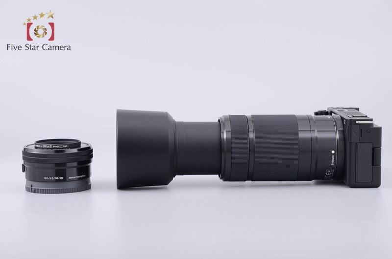 Sony α VLOGCAM ZV-E10Y Double Zoom Kit Black (Japanese Language Only)