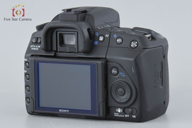 Sony α300 DSLR-A300 Black + 18-70 75-300 Lenses (Japanese Language Only)