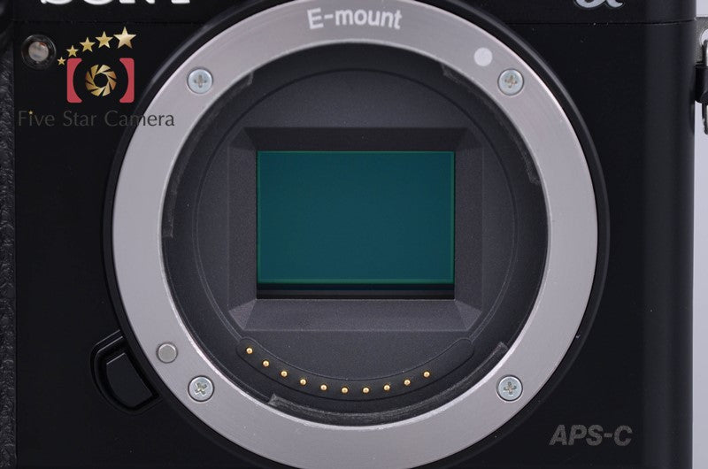 Sony α6000 ILCE-6000 Black Mirrorless Camera (Japanese Language Only)