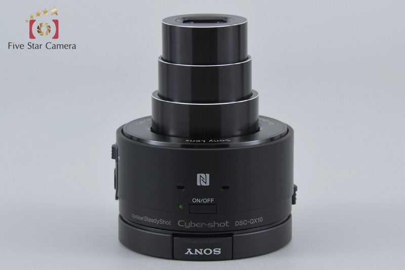 Sony Cyber-Shot DSC-QX10 Black Lens-Style Camera w/ Box (Japanese Language Only)