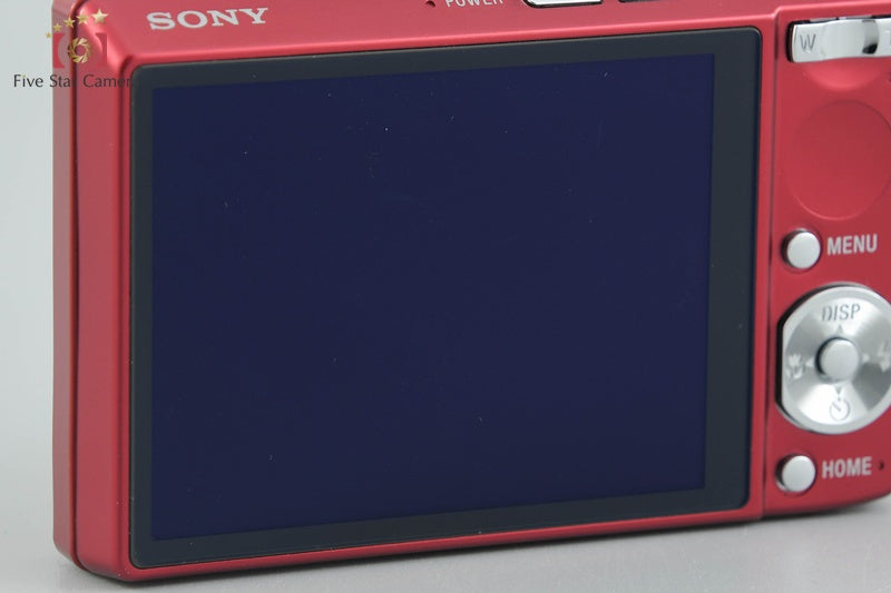 Sony Cyber-shot DSC-T100 Red Digital Still Camera (Japanese Language Only)
