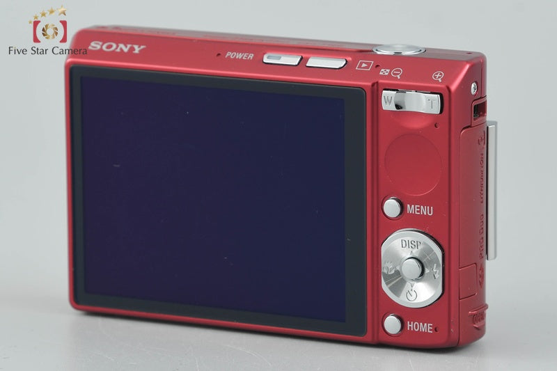 Sony Cyber-shot DSC-T100 Red Digital Still Camera (Japanese Language Only)