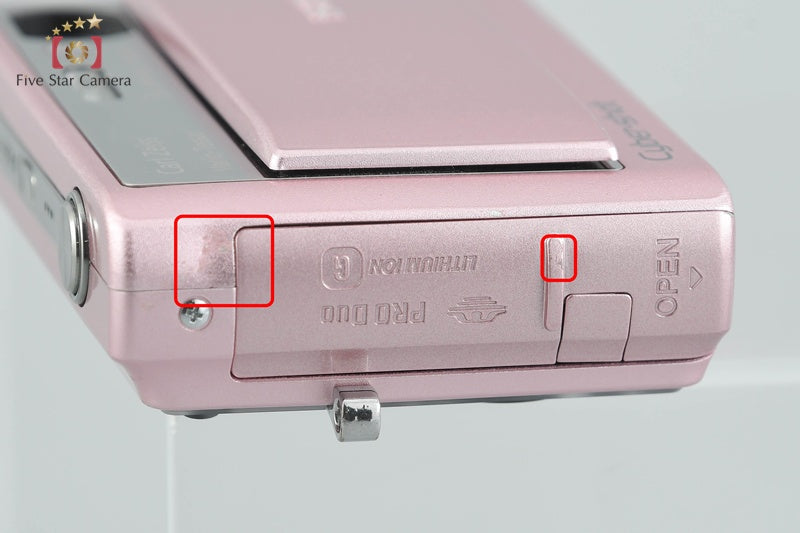 Sony Cyber-shot DSC-T20 Pink Digital Still Camera (Japanese Language Only)