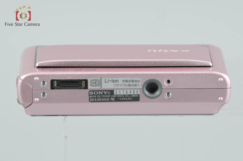 Sony Cyber-shot DSC-T20 Pink Digital Still Camera (Japanese Language Only)