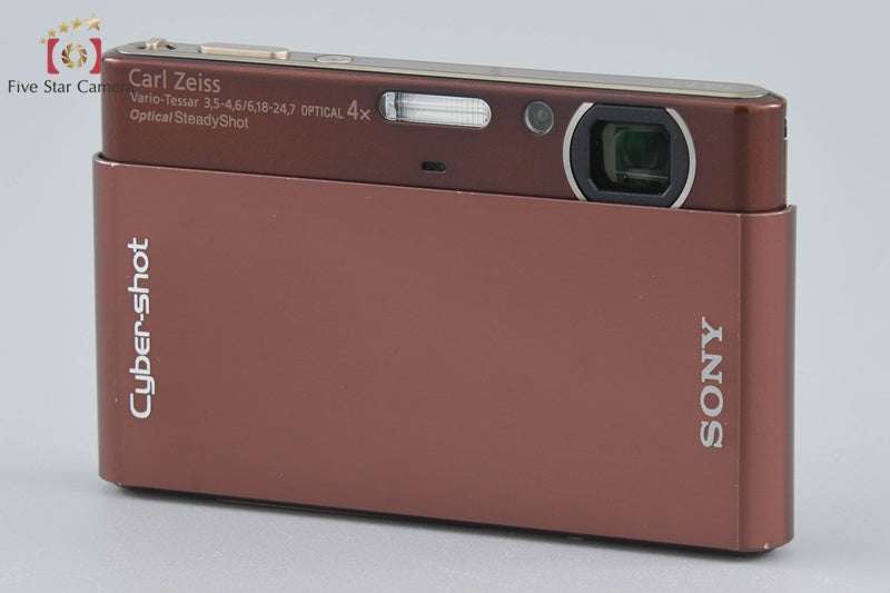 Sony Cyber-shot DSC-T77 Brown Digital Still Camera (Japanese Language Only)