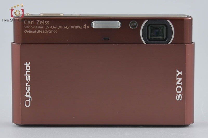 Sony Cyber-shot DSC-T77 Brown Digital Still Camera (Japanese Language Only)