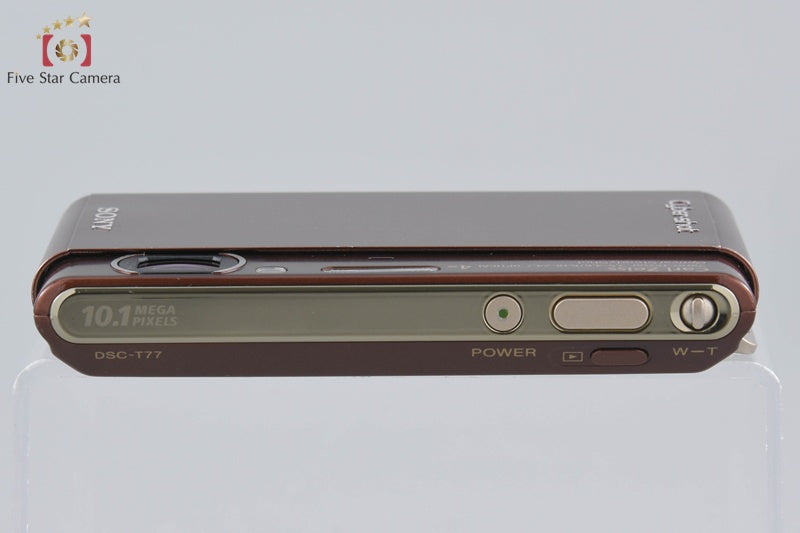 Sony Cyber-shot DSC-T77 Brown Digital Still Camera (Japanese Language Only)
