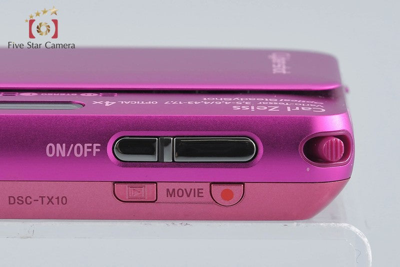 Sony Cyber-shot DSC-TX10 Pink Compact Digital Camera (Japanese Language Only)