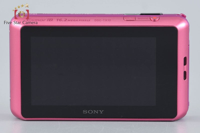 Sony Cyber-shot DSC-TX10 Pink Compact Digital Camera (Japanese Language Only)