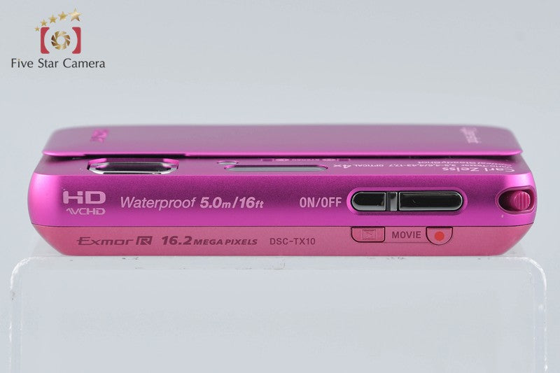 Sony Cyber-shot DSC-TX10 Pink Compact Digital Camera (Japanese Language Only)