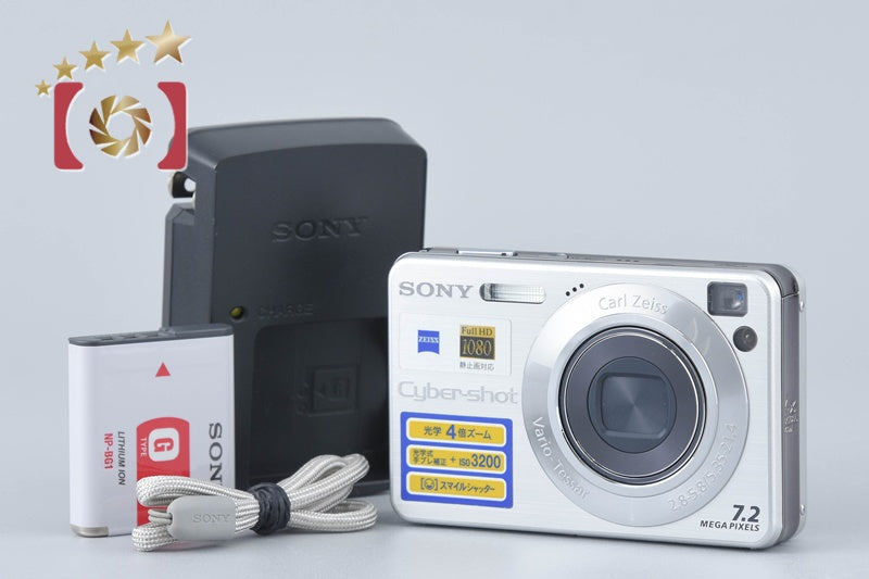 Sony Cyber-Shot DSC-W120 Silver Compact Digital Camera (Japanese Language Only)
